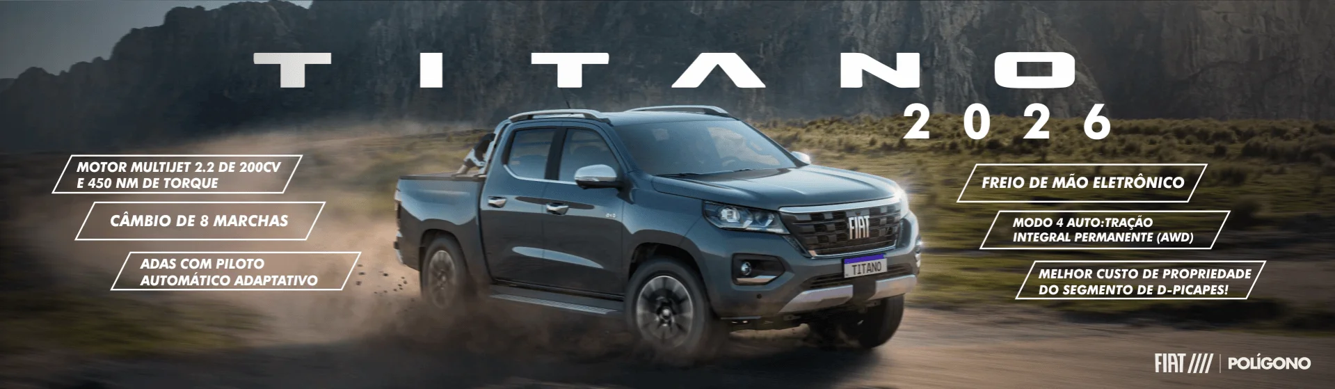 Titano 2026: A Nova Era das Picapes Fiat